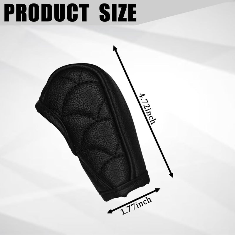 Hirificing PU Leather Car Gear Shift Knob Cover - Image 2