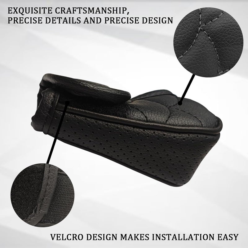 Hirificing PU Leather Car Gear Shift Knob Cover - Image 5