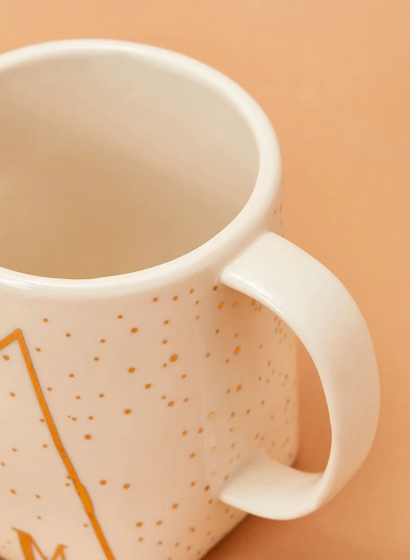 Anthropologie Home Initial M Mug