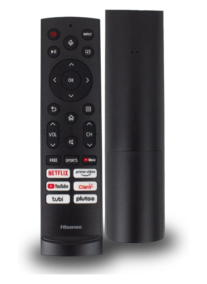 Hisense - placement Remote Control for Hisense Android/Laser/VIDAA TVs, ERF3A90 for Hisense UHD 4K ULED Google TVs - Image 1
