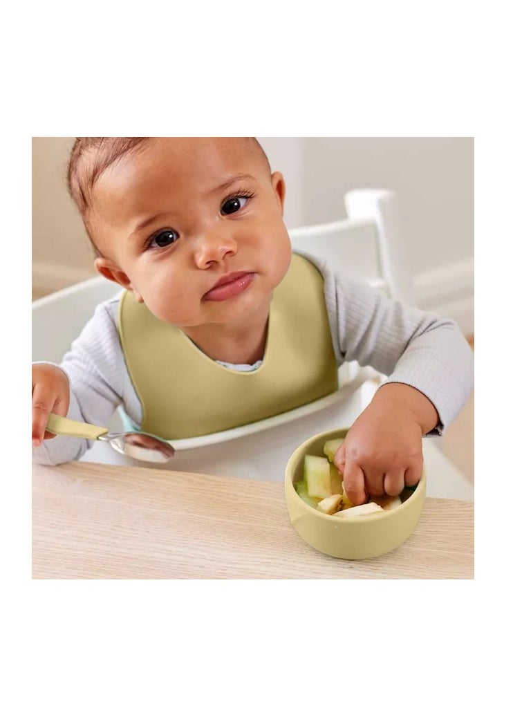 Everyday Baby Everyday Baby Silicone Suction Bowl Soft Yellow 