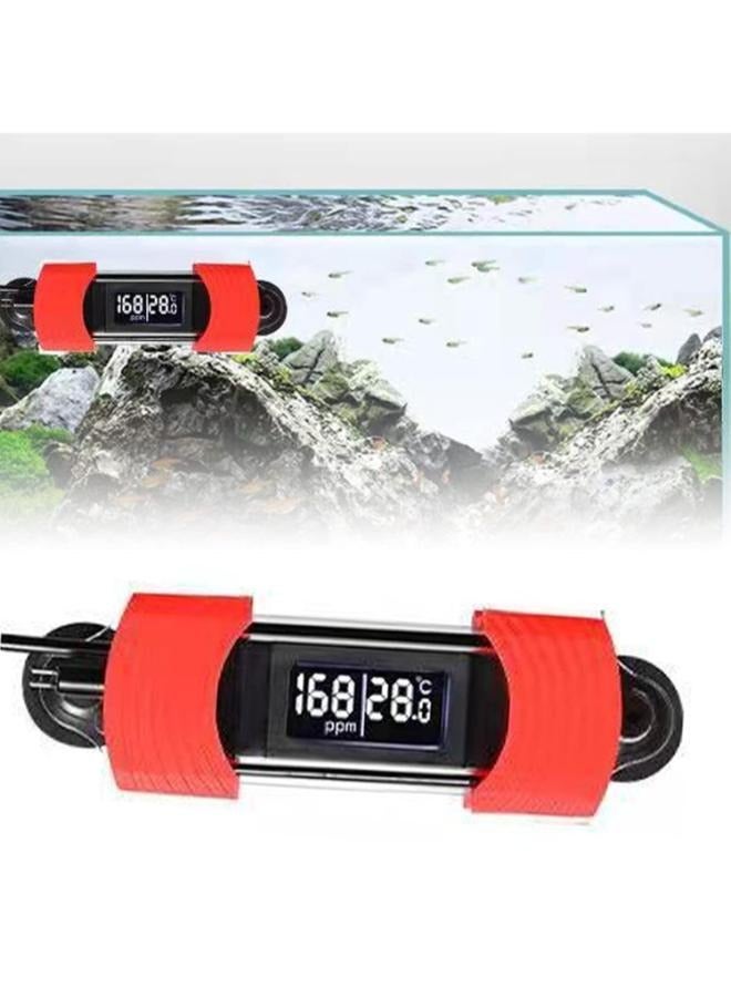 مقياس حرارة حوض السمك 2 في 1 مع شاشة رقمية TDS - Image 4