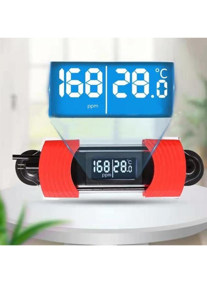 مقياس حرارة حوض السمك 2 في 1 مع شاشة رقمية TDS - Image 3