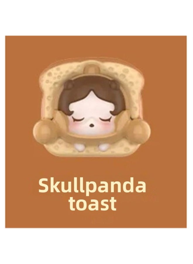 Pop Mart Pop Bean Baked Bread Series Cute Particle Trendy Toy Figurine DIY Display Piece Collectible Adult Toys-Color:sp  - Image 1
