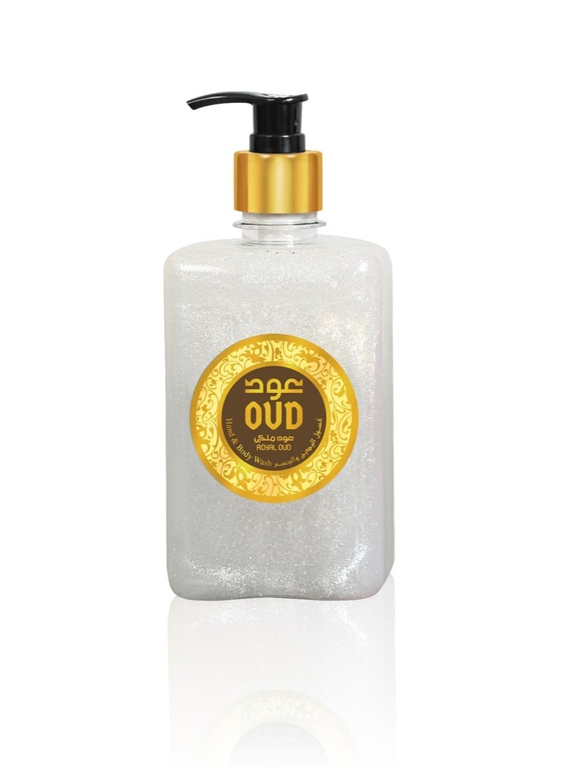 Oud Luxury Collection Royal Oud Hand & Body Wash 500ml  - Image 2