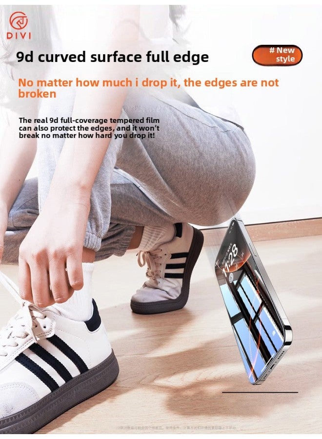 Applicable To For Iphone 16 Tempered Film For Iphone 15promax Mobile Phone Film 14/13 12 Anti-fingerprint 11 Film Por-Colour:【soft Light Eye Protection★1 Piece Pack】filters Harmful Light★60 Times An - Image 4