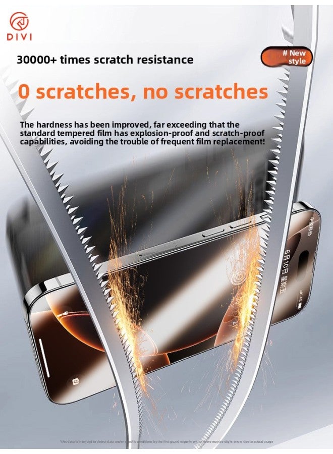 Applicable To For Iphone 16 Tempered Film For Iphone 15promax Mobile Phone Film 14/13 12 Anti-fingerprint 11 Film Por-Colour:【soft Light Eye Protection★1 Piece Pack】filters Harmful Light★60 Times An - Image 3