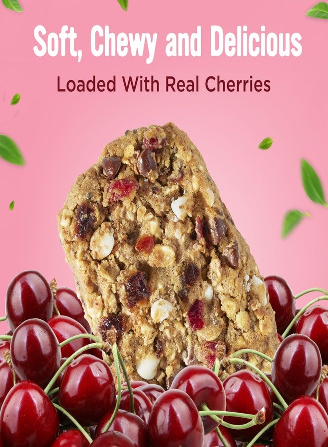Cooper Street Chocolate Cherry Granola Bakes (48 Count) - Individually Wrapped Soft and Chewy Granola Bars Bulk - Low Sodium, Nut & Dairy Free - Perfect As Healthy Bulk Office or Classroom Snacks - Image 2
