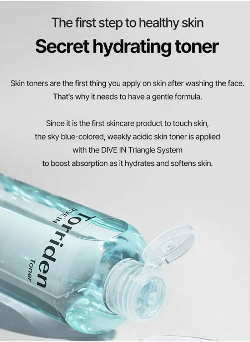 Torriden - DIVE-IN Low Molecule Hyaluronic Acid Toner 300ml