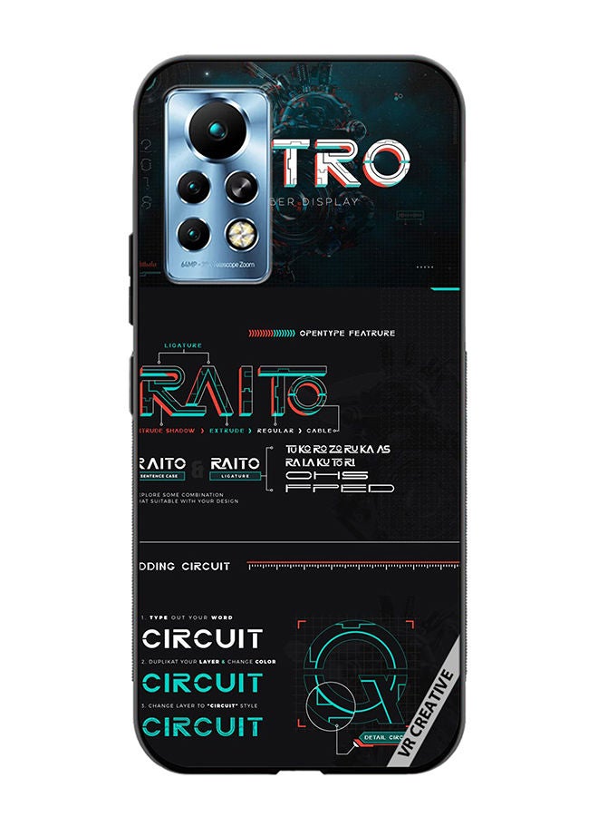 VR CREATIVE Protective Case Cover For Infinix Note 11 Pro Multicolur Design Multicolour - Image 1