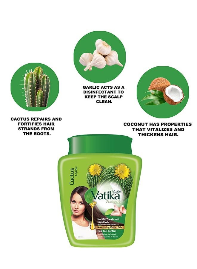 Vatika Naturals - Vatika Naturals Hammam Zaith Hot Oil Treatment| Natural Extracts of Coconut, Garlic And Cactus| For Hair Fall Control - 1 kg - Image 1