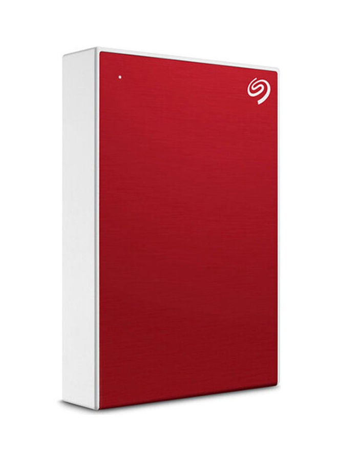 One Touch, 4TB, Portable External Hard Drive, PC Notebook & Mac USB 3.0, Red, 1 year MylioCreate, 4 mo Adobe Creative Cloud Photography (STKC4000403) 4 TB