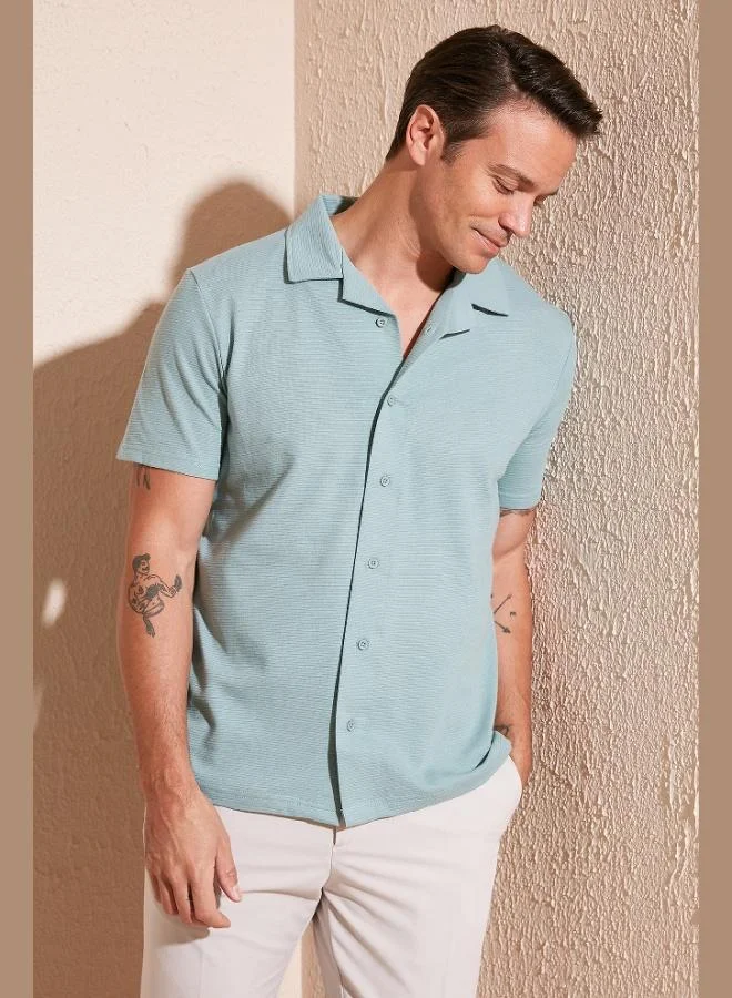 Buratti  Buratti Cotton Regular Fit Short Sleeve Shirt Men's SHIRT 5902640 for Men | Best Price UAE