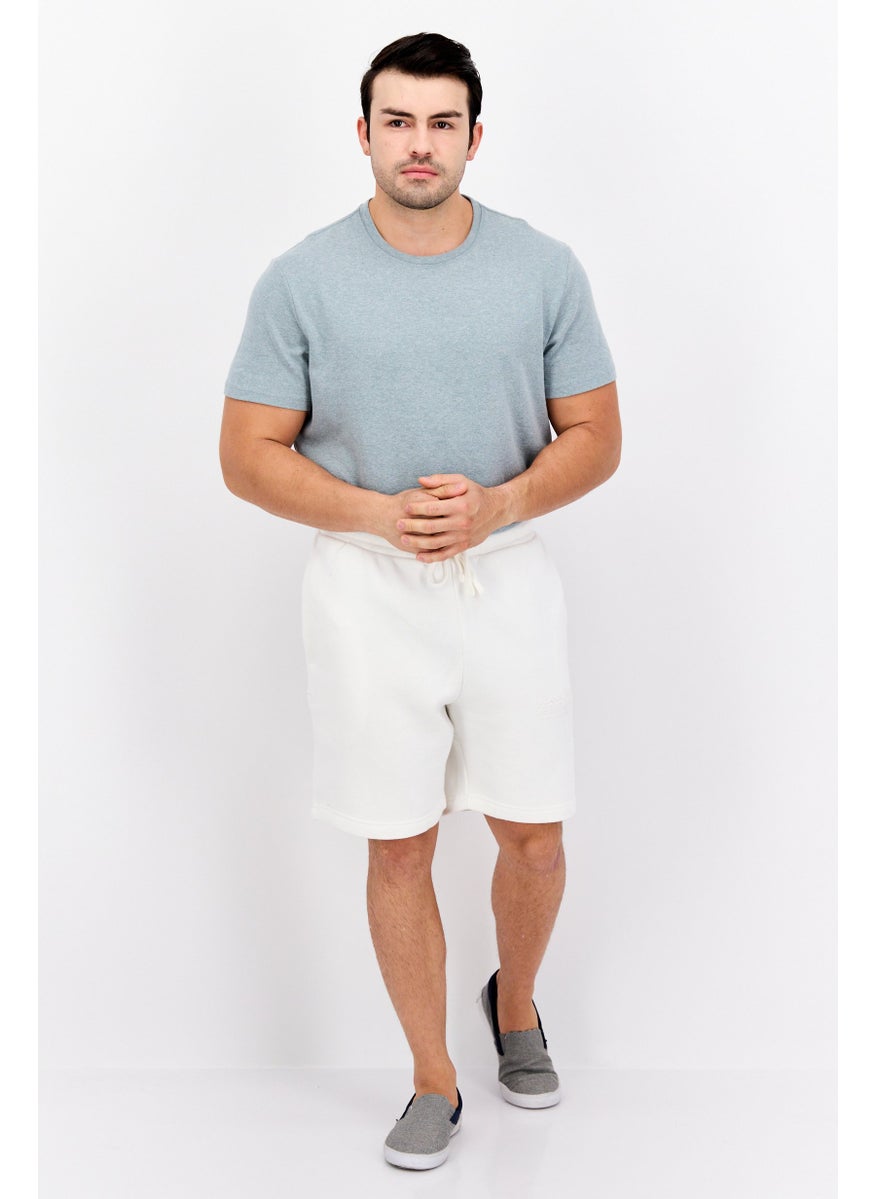 Men Brand Logo Drawstring Basic Shorts, White - pzsku/ZE727011C92969034199EZ/45/_/1740485979/a494ca68-4768-4d89-9662-d57dc84b89bb