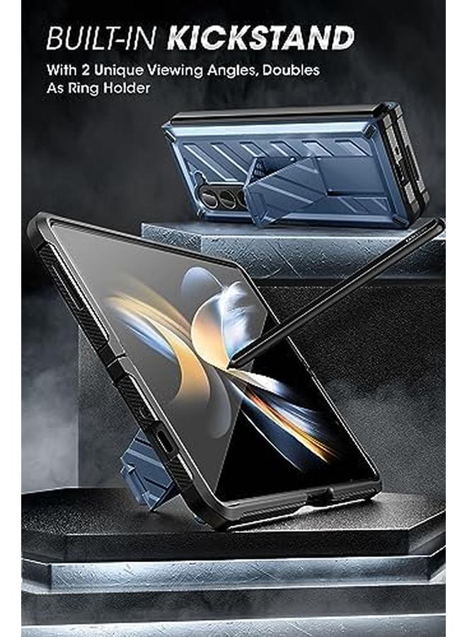 SupCase Unicorn Beetle Case For Galaxy Z Fold 5 5G 2023 Belt Clip With Pen Holder Shockproof Protective Rugged Case With Built In Screen Protector And Kickstand - Image 4