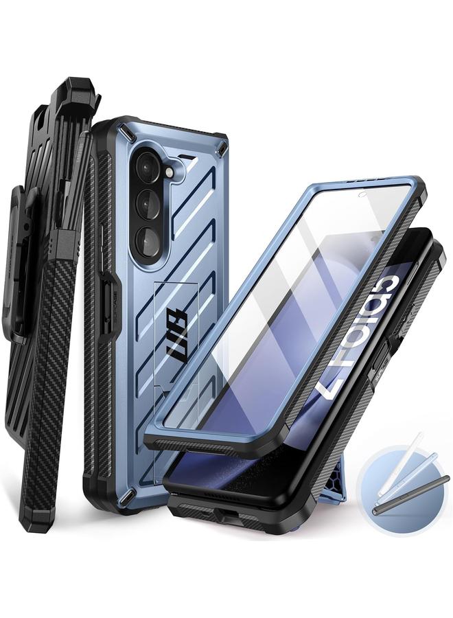 SupCase Unicorn Beetle Case For Galaxy Z Fold 5 5G 2023 Belt Clip With Pen Holder Shockproof Protective Rugged Case With Built In Screen Protector And Kickstand - Image 1