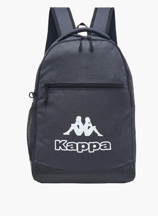 Kappa Boys Logo Print School Backpack and Pencil Pouch Set - 46x30x14 cm - Image 1