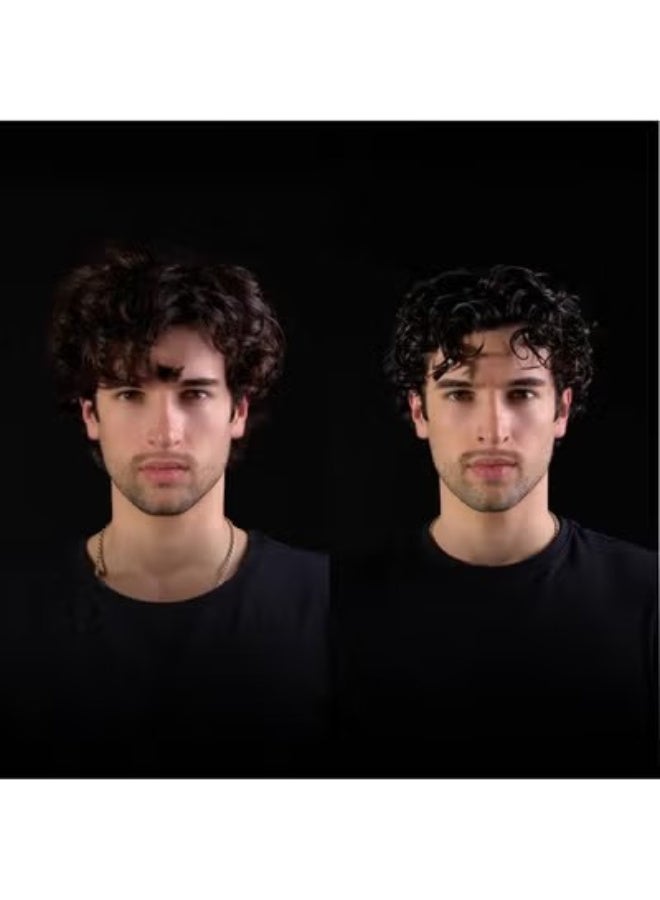 استنادا الي Curl Gel - أقصى عقد وتعريف بدون رقائق - تخرج ناعمة مع طحالب البحر الأيرلندي وبذور الكتان - صيغة غير سامة خالية من البارابين لجميع أنواع Curl (6.8 أوقية فلورية ، حزمة من 1) - Image 3