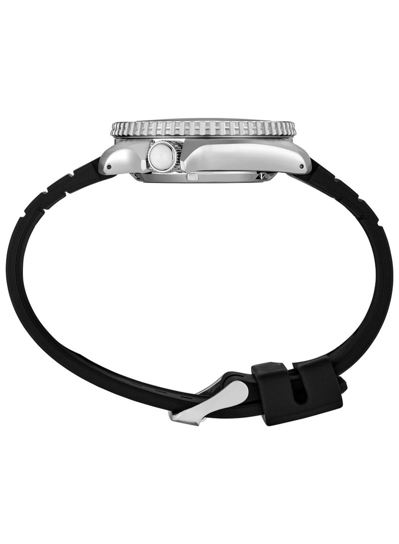 Seiko ساعة سيكو 5 سبورت SKX ريدوكس الأوتوماتيكية SRPL89K1، 42.5 مم بقرص برتقالي، علبة من الفولاذ المقاوم للصدأ وحزام سيليكون أسود، مقاومة للماء حتى 100 م - Image 4