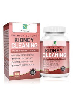 Kidney Cleaning Pure Natural Herbs, Safe Healthy Kidney Cleanse Detox Support Supplement, Small Easy To Take Kidney Support Tablets For Urinary Tract, Bladder And Kidneys