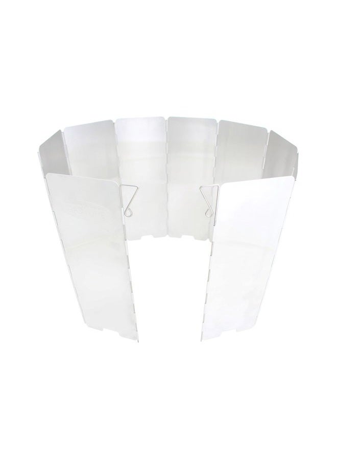 GasOne Aluminum 10 Plates Windscreen: for Use with Gas One Stove and Other Backpacking Stoves, Camping Stoves, Butane Stoves, Alcohol Stoves with Carrying Case - Image 1