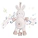 COTTONBEBE Newborn Baby Toys Soft Cotton Stuffed Bunny Toy with Lullaby Music for Boy  Girl Babies 0346 MonthsEaster Gift for Baby Rabbit - Image 4