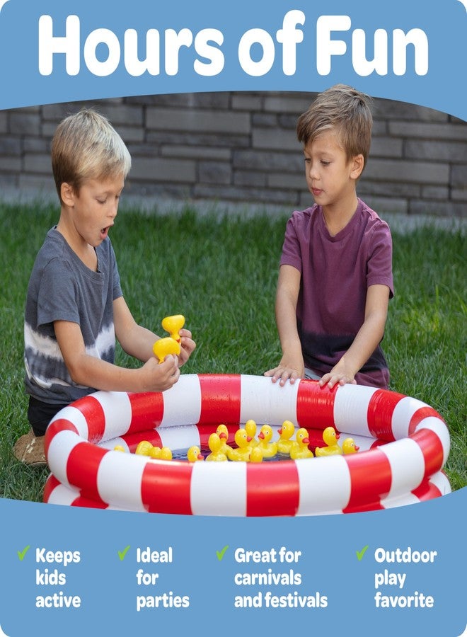 GRIP A POOL لعبة الكرنفال المطابقة لبركة البط، ألعاب خارجية لحفلات عيد ميلاد الأطفال، أنشطة ممتعة في يوم الميدان للأطفال من 4-8 سنوات، 3-5 سنوات - ألعاب مائية وألعاب خارجية للفناء الخلفي، لعبة الذاكرة، هدية عيد الفصح، لعبة صيفية - Image 4