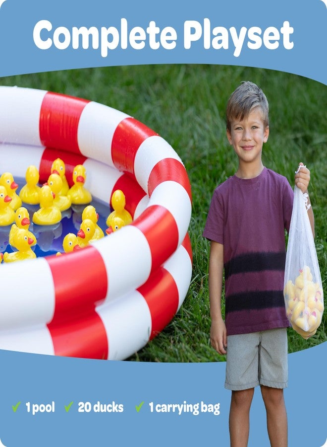 GRIP A POOL لعبة الكرنفال المطابقة لبركة البط، ألعاب خارجية لحفلات عيد ميلاد الأطفال، أنشطة ممتعة في يوم الميدان للأطفال من 4-8 سنوات، 3-5 سنوات - ألعاب مائية وألعاب خارجية للفناء الخلفي، لعبة الذاكرة، هدية عيد الفصح، لعبة صيفية - Image 2