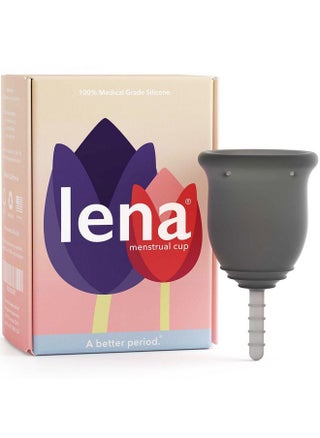 Menstrual Cup Reusable, Soft Silicone, Light & Heavy Flow, Beginner Use Ideal Alternative To Tampons, Pads, Period Underwear Period Solution Regular Capacity Gray - pzsku/ZE727882B4496F82572F8Z/45/_/1721571103/ca24d647-e1fb-4780-8f8e-ce6da9ca5963