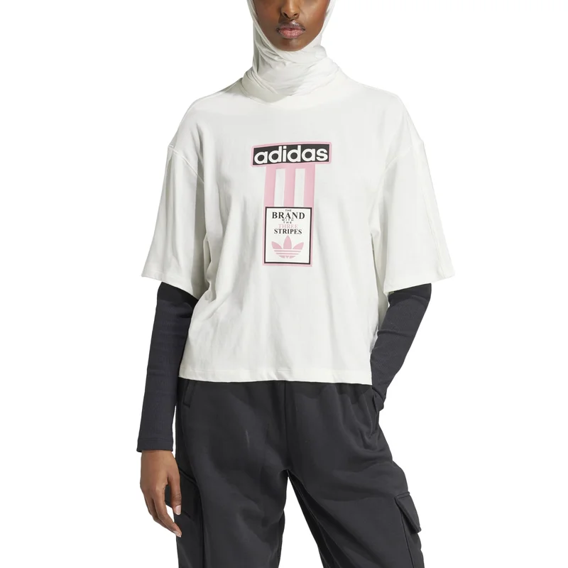 Adidas ABRK TEE White Originals Women T-SHIRTS