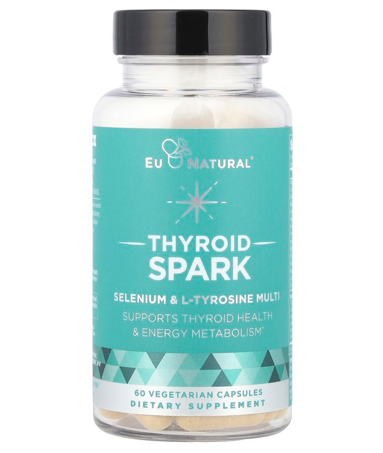 Thyroid Spark Selenium & L-Tyrosine Multi 60 Vegetarian Capsules