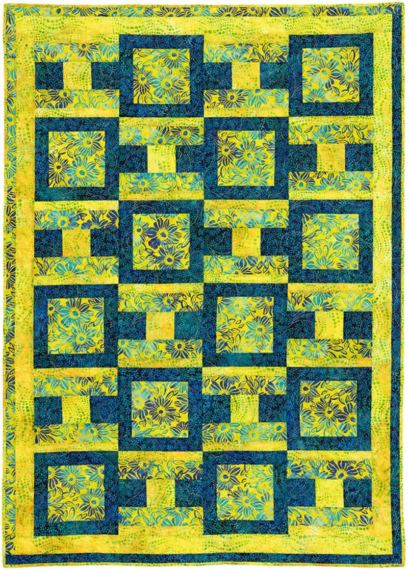 Fabric Cafe Make It Easy with 3-Yard Quilts Pattern by Fabric Cafe - Image 4