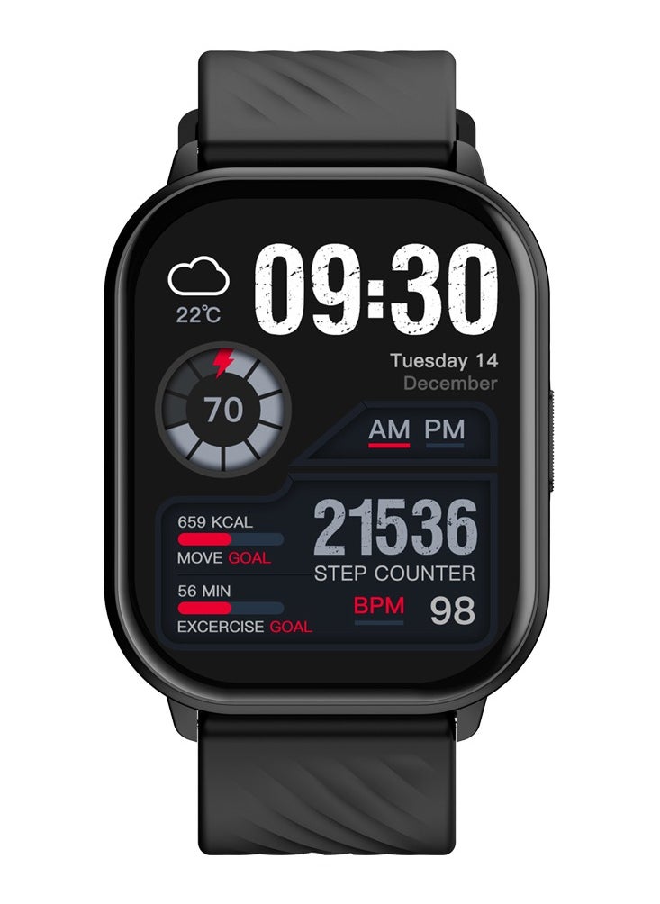 Zeblaze - Smart Watch 2.03" 280mAh Smart Watches for Men Women Bluetooth Make/Answer Calls Fitness Modes and Sleep Modes Multi-app Message Reminder Multi Language - Image 1