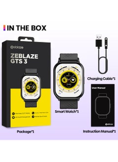Zeblaze Smart Watch 2.03" 280mAh Smart Watches for Men Women Bluetooth Make/Answer Calls Fitness Modes and Sleep Modes Multi-app Message Reminder Multi Language  - Image 5