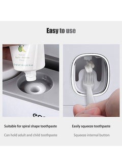 ecoco ecoco double sided adhesive toothbrush toothpaste bathroom suppies shower and shampoo holder various colors  - Image 5
