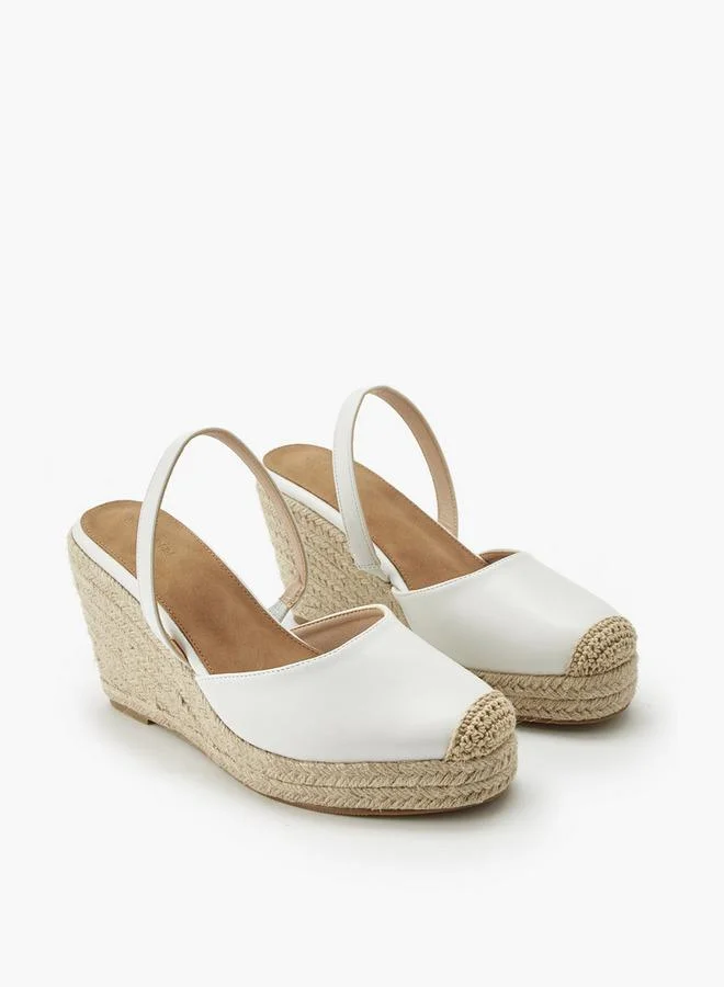Peppermint Women Wedge Heel Espadrille Shoes