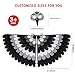 D.Q.Z DQZ BirdWingsCostume for Kids Dress Up Felt Feathered Owl Parrot Chicken Animal Role Play Costume Gift for Girl Boys Black Bird - Image 4
