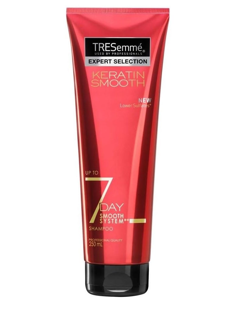 TRESemmé Keratin Smooth 7 Day Smooth System Shampoo (250ml)