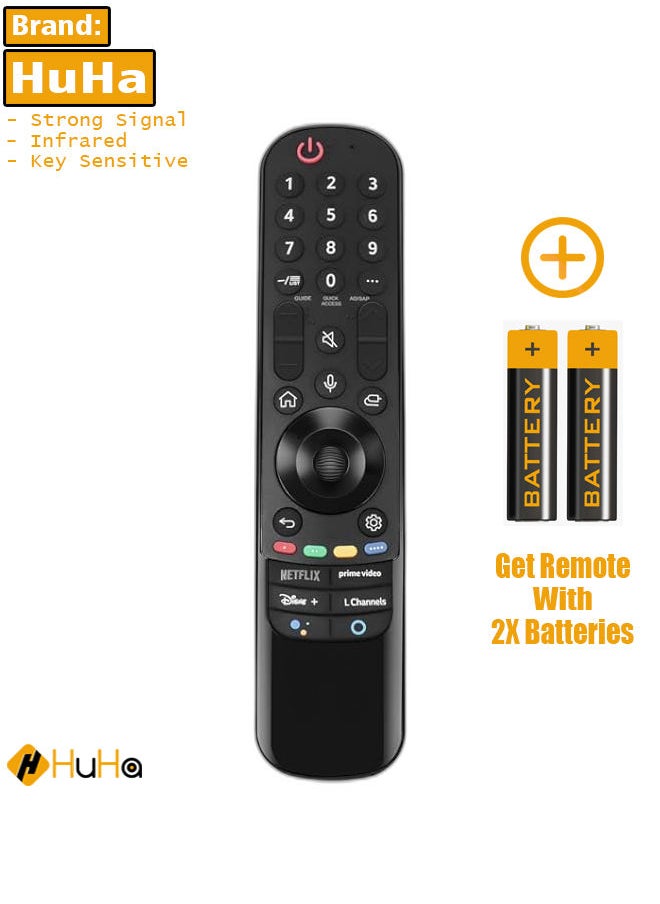 New Tv Remote Replacement Compatible With AN MR21GA AGF30136002 Universal Remote Control for 2021 TV LCD LED OLED 4K UHD HDTV HD Smart TV Remote (NO Pointer Function)