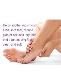 Generic Lavender foot bath salt cleanses and nourishes the feet. Moisturizes the skin and makes it soft and sensitive. Suitable for both men and women.4 pcs X25g  - Image 2