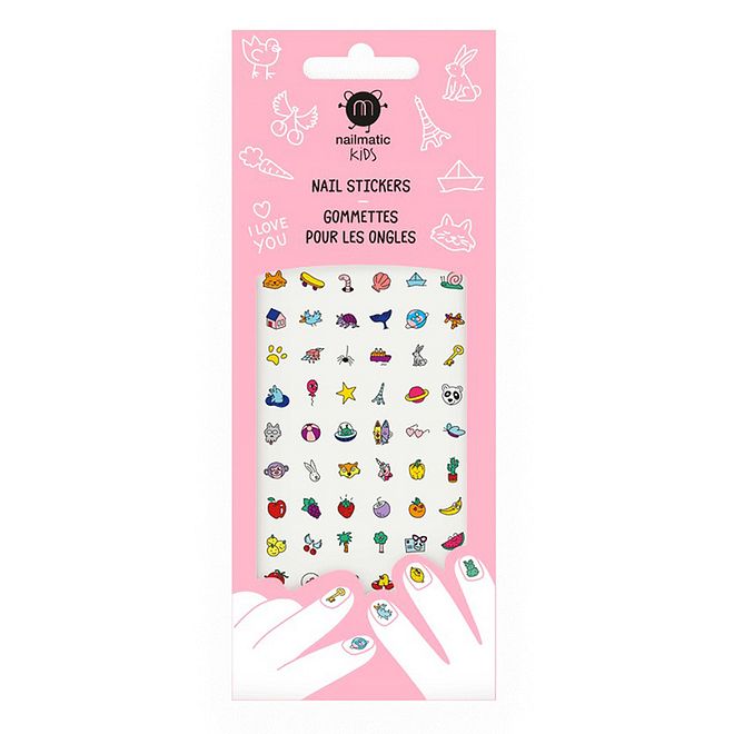 Nailmatic Kids Nail Stickers - Happy Nails - Image 2