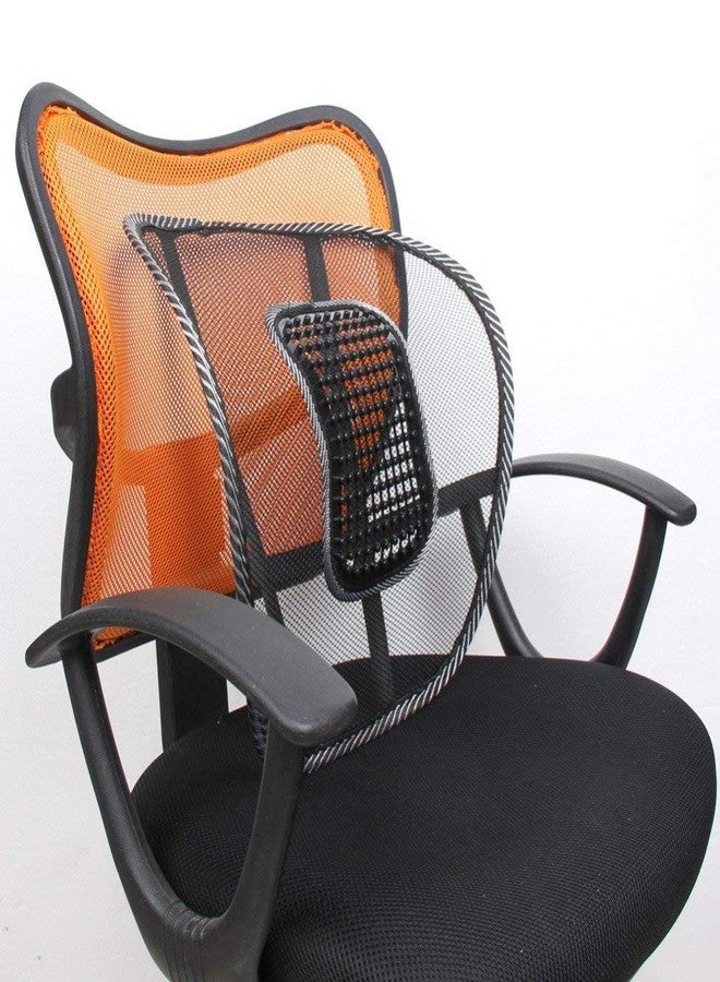 Dhavl Back Lumbar Support Chairs, Lumbar Back Support for Office Chair, Home, Car, Seat to Relieve Pain (Black) 1 PCS - Image 4
