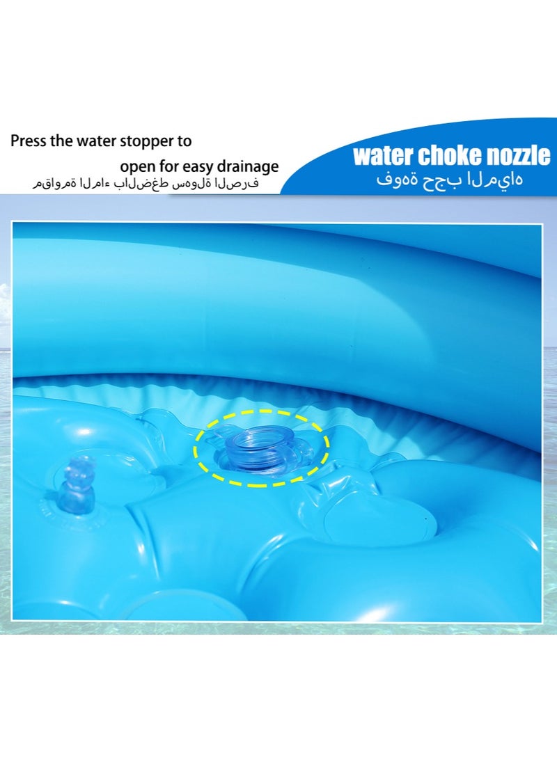 Children's swimming pool, home paddling pool, children's swimming pool, inflatable round swimming pool - Image 3