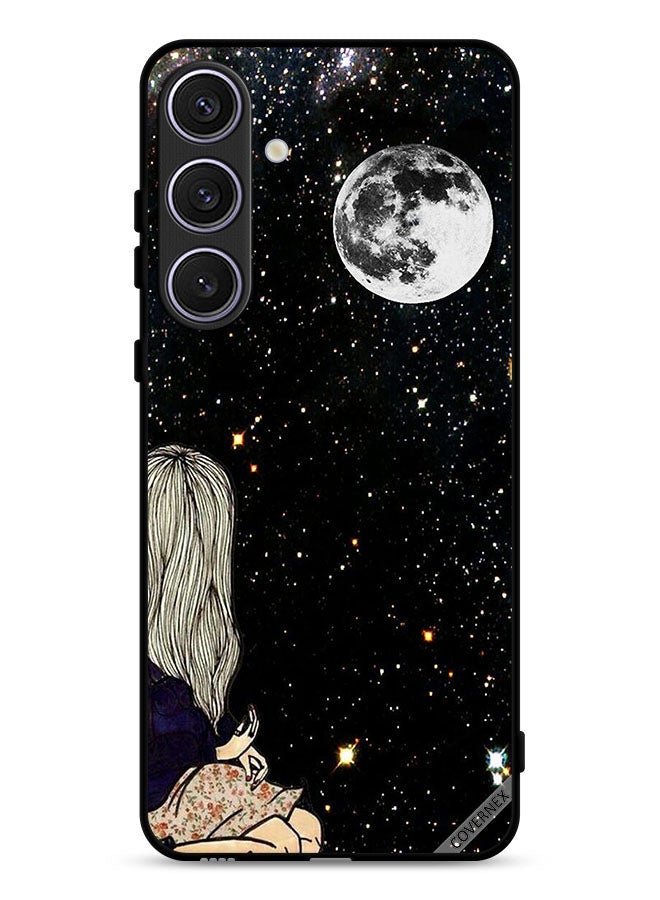 Covernex Samsung Galaxy S25 FE Protective Case Cover Looking To Moon - Image 1
