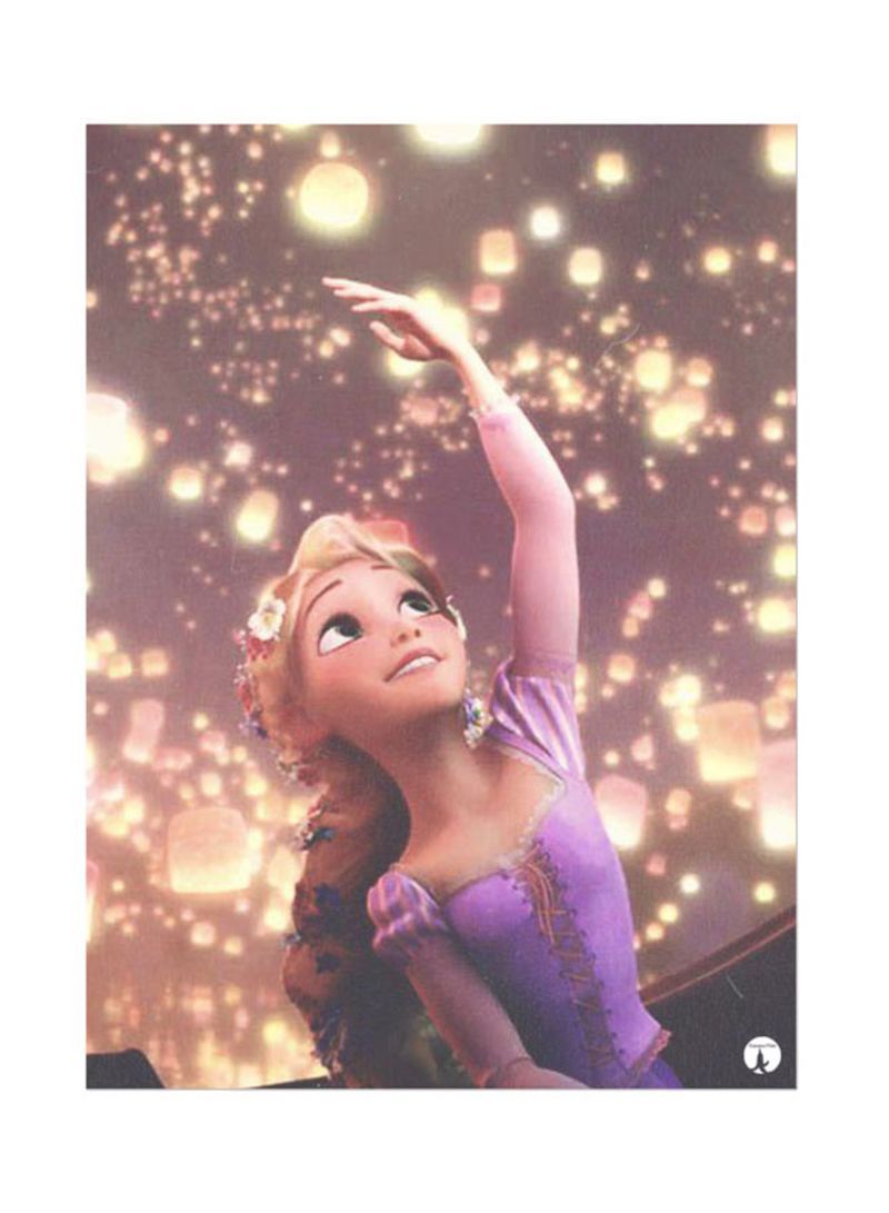 RKN Metal Plate Of Disney Poster Multicolour