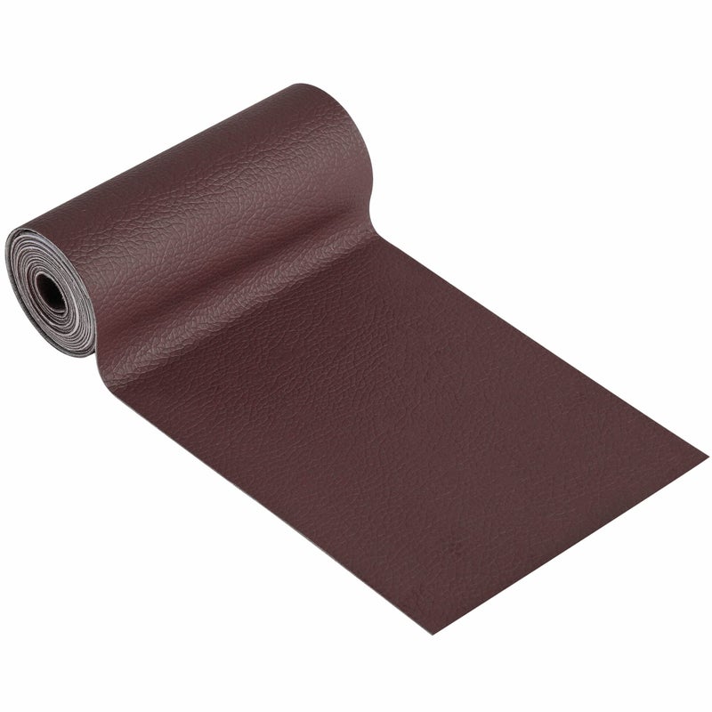 YAFLC Leather Repair Patch for Furniture, 4" x 63" Self Adhesive Leather Repair Kit Vinyl Repair Tape for Car Seat Sofa Jackets Couches Chair Brown - Image 5