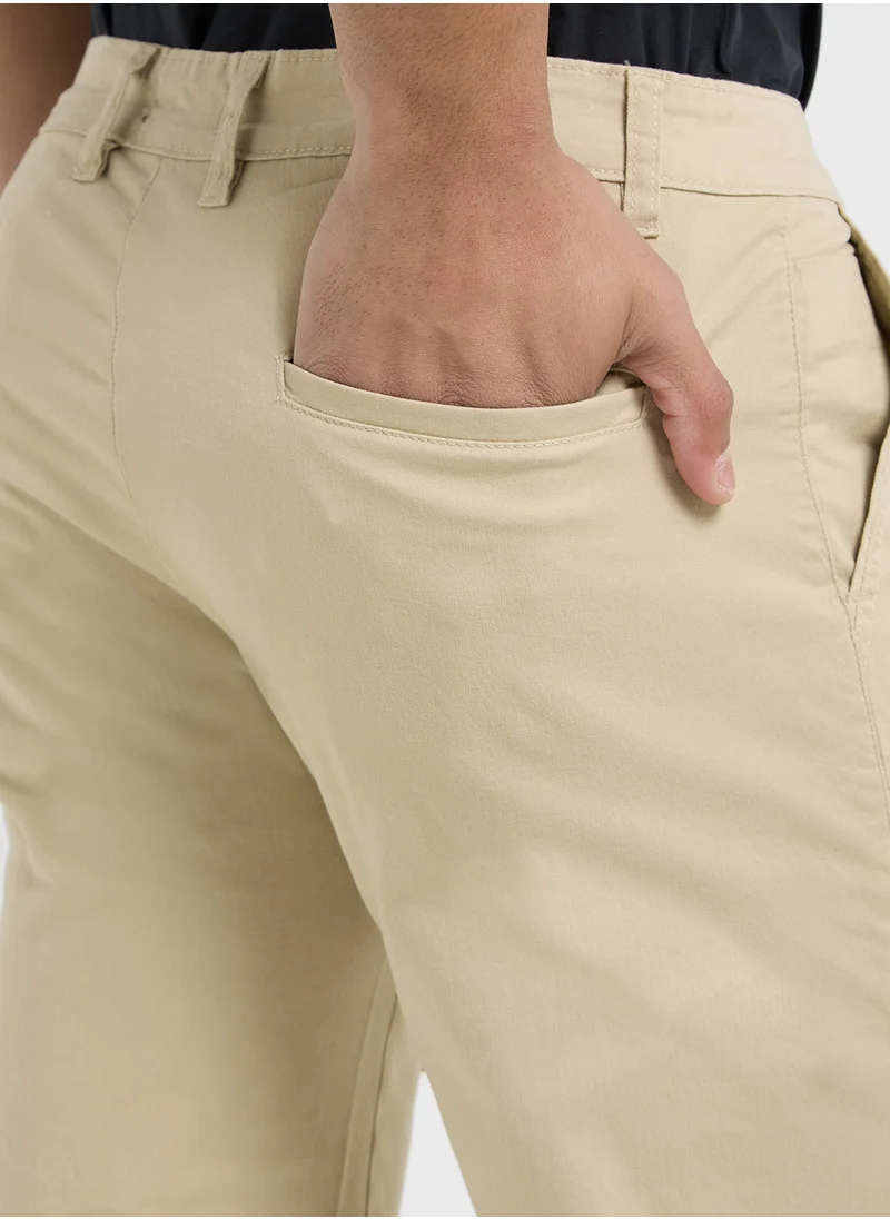 Robert Wood Relaxed Fit Chino Pants