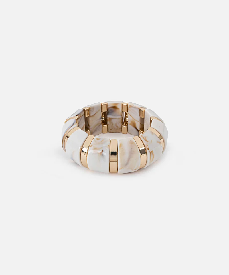 ابيكول Contrast Resin Bracelet