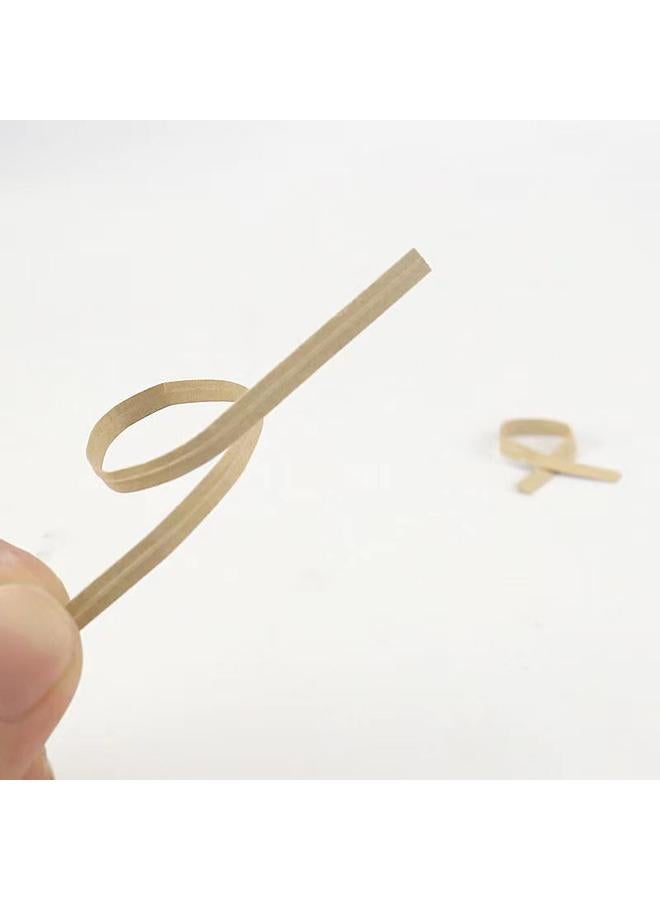 Bluejw 1000 Kraft Paper Tie Silk Baking Food Packaging Bag Binding Tie Large In Stock 8-40cm Length - Image 5