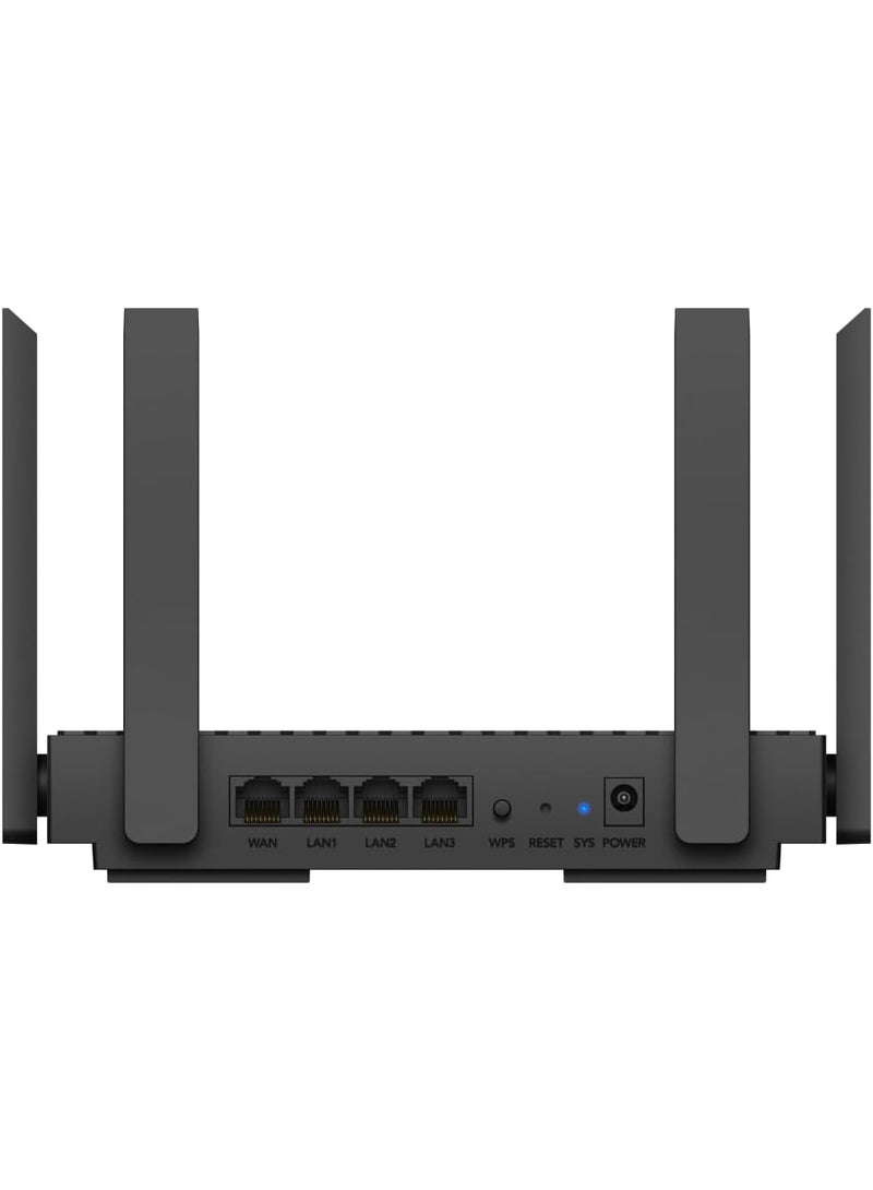 CUDY WR1500 AX1500 GIGABIT DUAL-BAND WI-FI 6 ROUTER, 2.4GHZ/5GHZ, UP TO 1500MBPS, GIGABIT ETHERNET, MU-MIMO, OFDMA, BEAMFORMING - Image 1